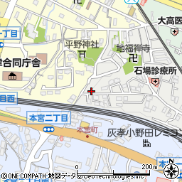 滋賀県大津市石場3-50周辺の地図