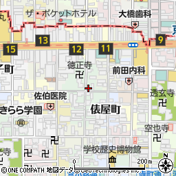 京都府京都市下京区塩屋町66周辺の地図
