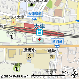 富士ゼロックス京都株式会社　大津事業所周辺の地図