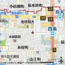 京都府京都市下京区鶏鉾町500周辺の地図