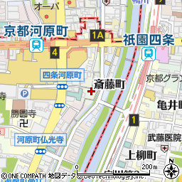 京都府京都市下京区船頭町229周辺の地図