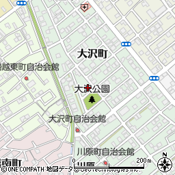 静岡県静岡市清水区大沢町21-9周辺の地図