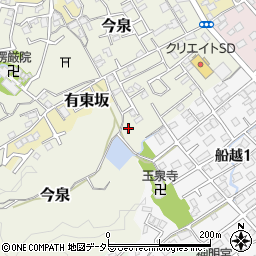 静岡県静岡市清水区今泉周辺の地図