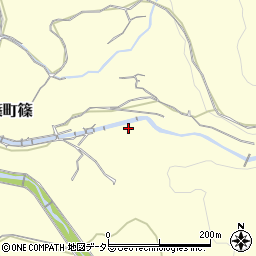 京都府亀岡市篠町篠（大谷）周辺の地図