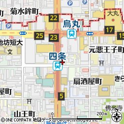 株式会社ユニオンサービスクリエイト京都支社周辺の地図