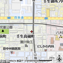 有限会社村城染工場周辺の地図