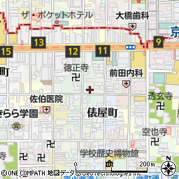 京都府京都市下京区塩屋町69周辺の地図