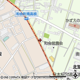 愛知県豊田市和会町南高根6周辺の地図