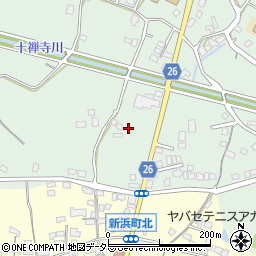 滋賀県草津市矢橋町652周辺の地図