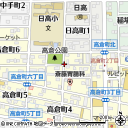 愛知県刈谷市高倉町3丁目周辺の地図