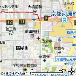 京都府京都市下京区貞安前之町588周辺の地図