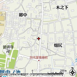 愛知県東海市加木屋町畑尻15周辺の地図
