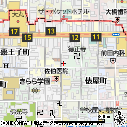 京都府京都市下京区相之町141周辺の地図