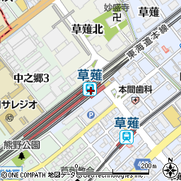 静岡県静岡市清水区周辺の地図