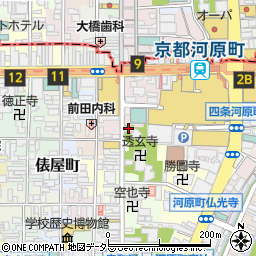京都大神宮会館周辺の地図