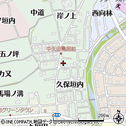 京都府亀岡市中矢田町岸ノ上2周辺の地図