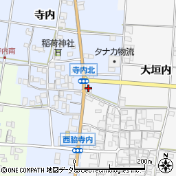 兵庫県西脇市寺内130-7周辺の地図