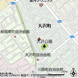 静岡県静岡市清水区大沢町21-15周辺の地図