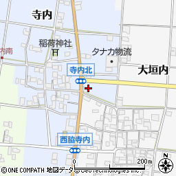 兵庫県西脇市寺内130周辺の地図