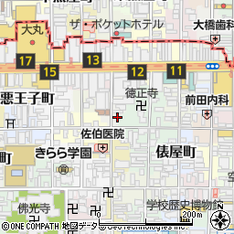 京都府京都市下京区相之町138周辺の地図