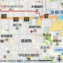 京都府京都市下京区足袋屋町316周辺の地図