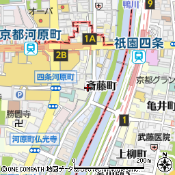 京都府京都市下京区船頭町232周辺の地図