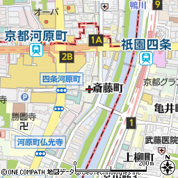 京都府京都市下京区船頭町202周辺の地図