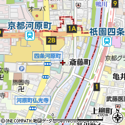 京都府京都市下京区船頭町203周辺の地図