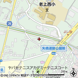 滋賀県草津市矢橋町616周辺の地図