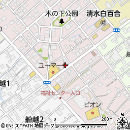 デジタルプラザ　ルーキー船越店周辺の地図