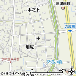 愛知県東海市加木屋町畑尻171周辺の地図