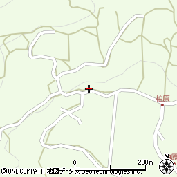兵庫県猪名川町（川辺郡）柏原（下西）周辺の地図