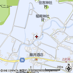 兵庫県西脇市上比延町647周辺の地図
