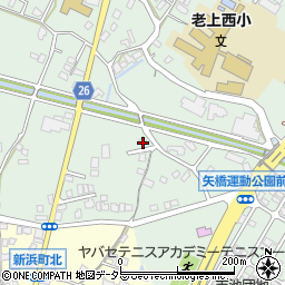 滋賀県草津市矢橋町644周辺の地図