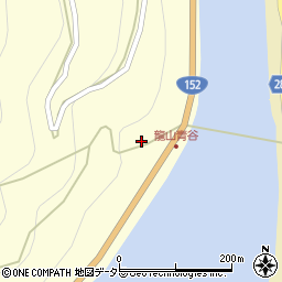 静岡県浜松市天竜区龍山町瀬尻374周辺の地図
