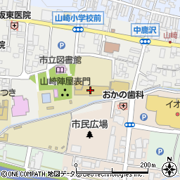 兵庫県宍粟市山崎町鹿沢82周辺の地図