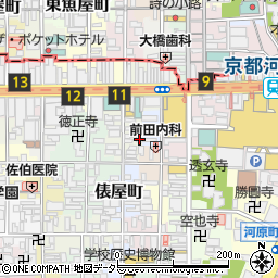 京都府京都市下京区八文字町344周辺の地図