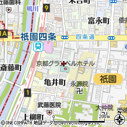 祇園 datten ダッテン周辺の地図