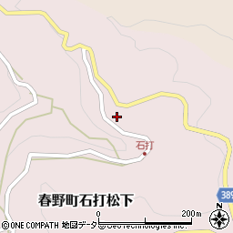 静岡県浜松市天竜区春野町石打松下261周辺の地図