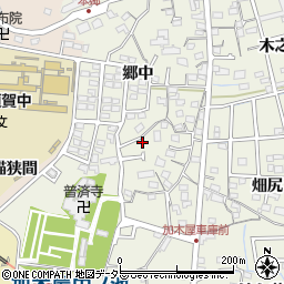 愛知県東海市加木屋町西御門3周辺の地図