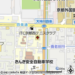 京都府京都市右京区西院西貝川町39周辺の地図