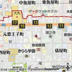 京都府京都市下京区小石町周辺の地図