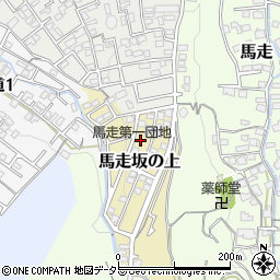 静岡県静岡市清水区馬走坂の上7周辺の地図