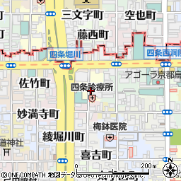 ヘルパーステーション　啓信会　リエゾン四条周辺の地図