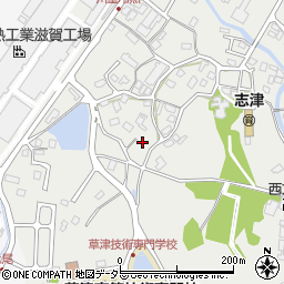 滋賀県草津市青地町1104周辺の地図