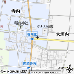 兵庫県西脇市寺内131周辺の地図