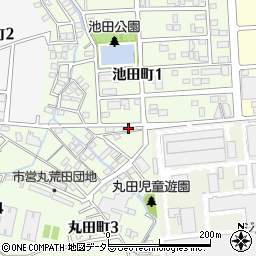 花井鉄工所周辺の地図
