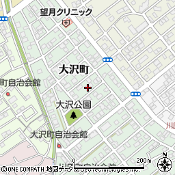 静岡県静岡市清水区大沢町8-8周辺の地図