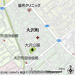 静岡県静岡市清水区大沢町8周辺の地図