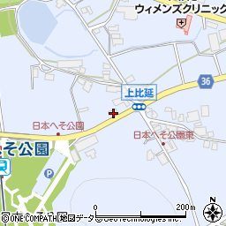 兵庫県西脇市上比延町319周辺の地図